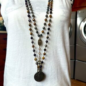 French Kande Necklaces! The perfect pairing!!